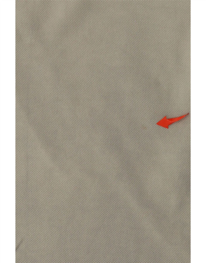 Tricou polo Nike pentru bărbați, bumbac gri mediu