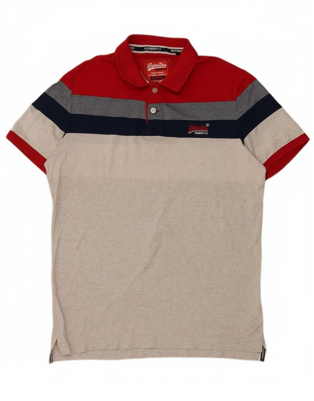 Tricou polo pentru bărbați Superdry XL, multicolor, bumbac color bloc