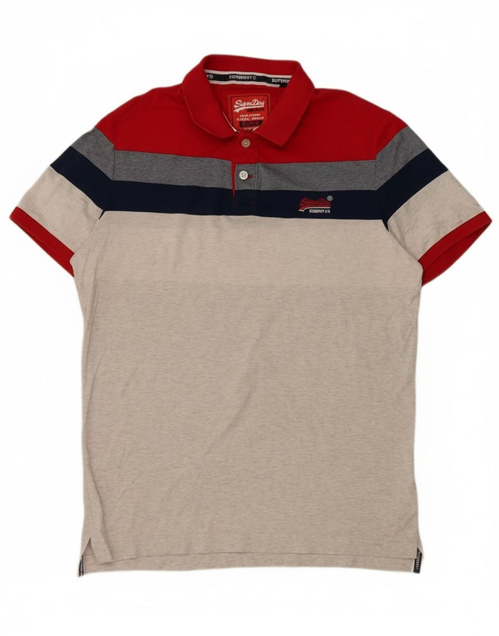 Tricou polo pentru bărbați Superdry XL, multicolor, bumbac color bloc