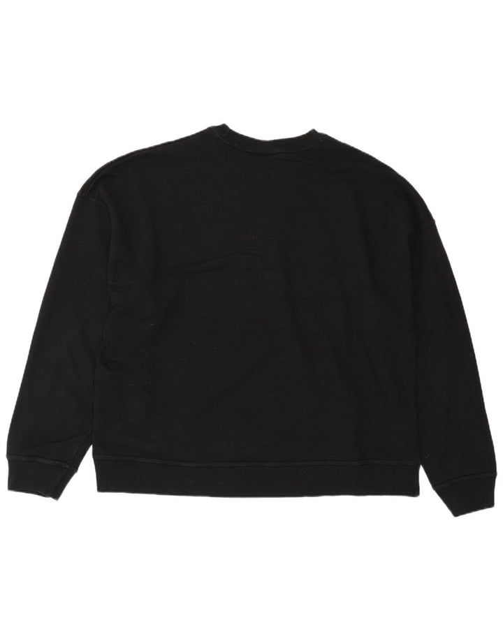 Pulover pentru damă CHAMPION cu grafic supradimensionat, UK 18 XL, negru