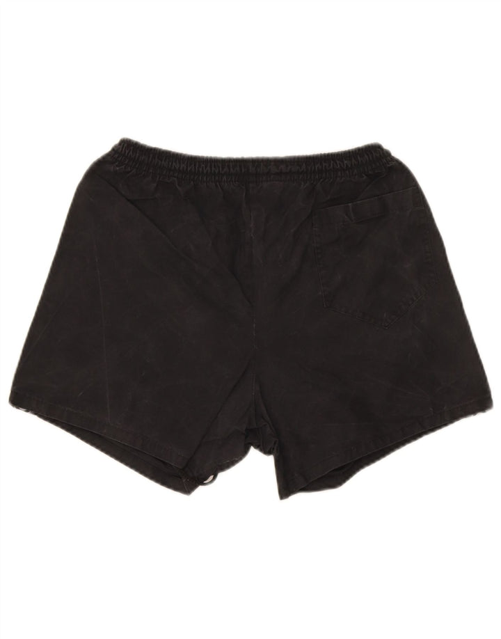 Pantaloni scurti sport grafic Asics pentru bărbați, poliester negru mic