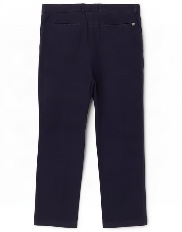 Pantaloni chino drepți pentru bărbați Fred Perry L36 L30 bumbac bleumarin
