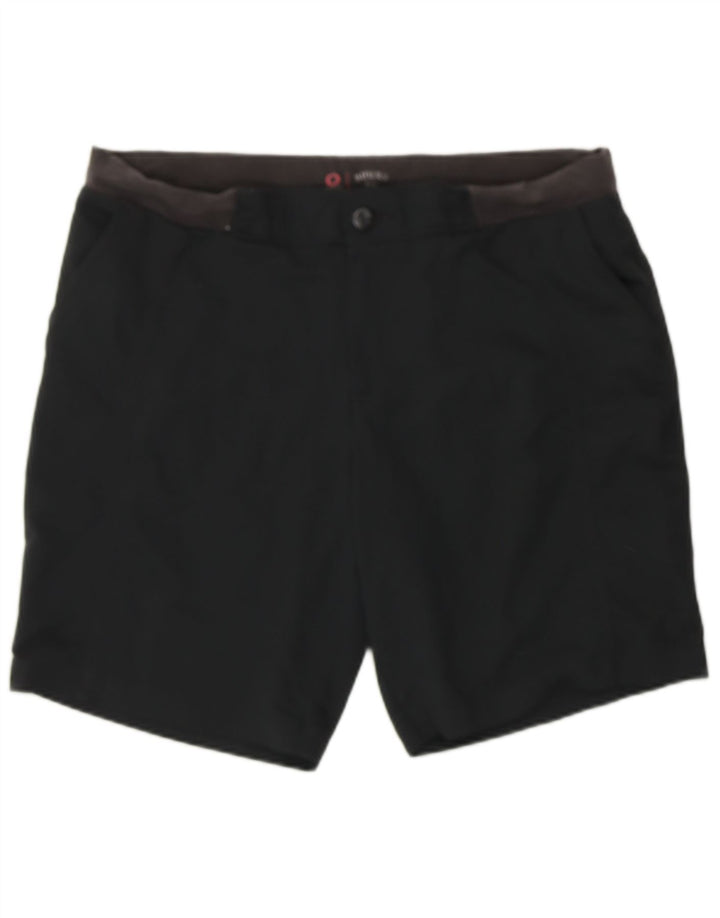 Pantaloni scurți chino LEE Riders pentru femei US 16 2XL W38 Poliester negru