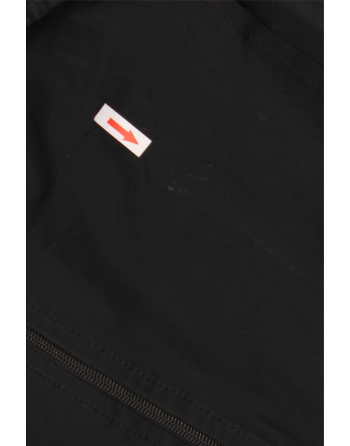 Rochie schimbătoare cu mânecă lungă pentru femei Hugo Boss UK 10 Poliester negru mic