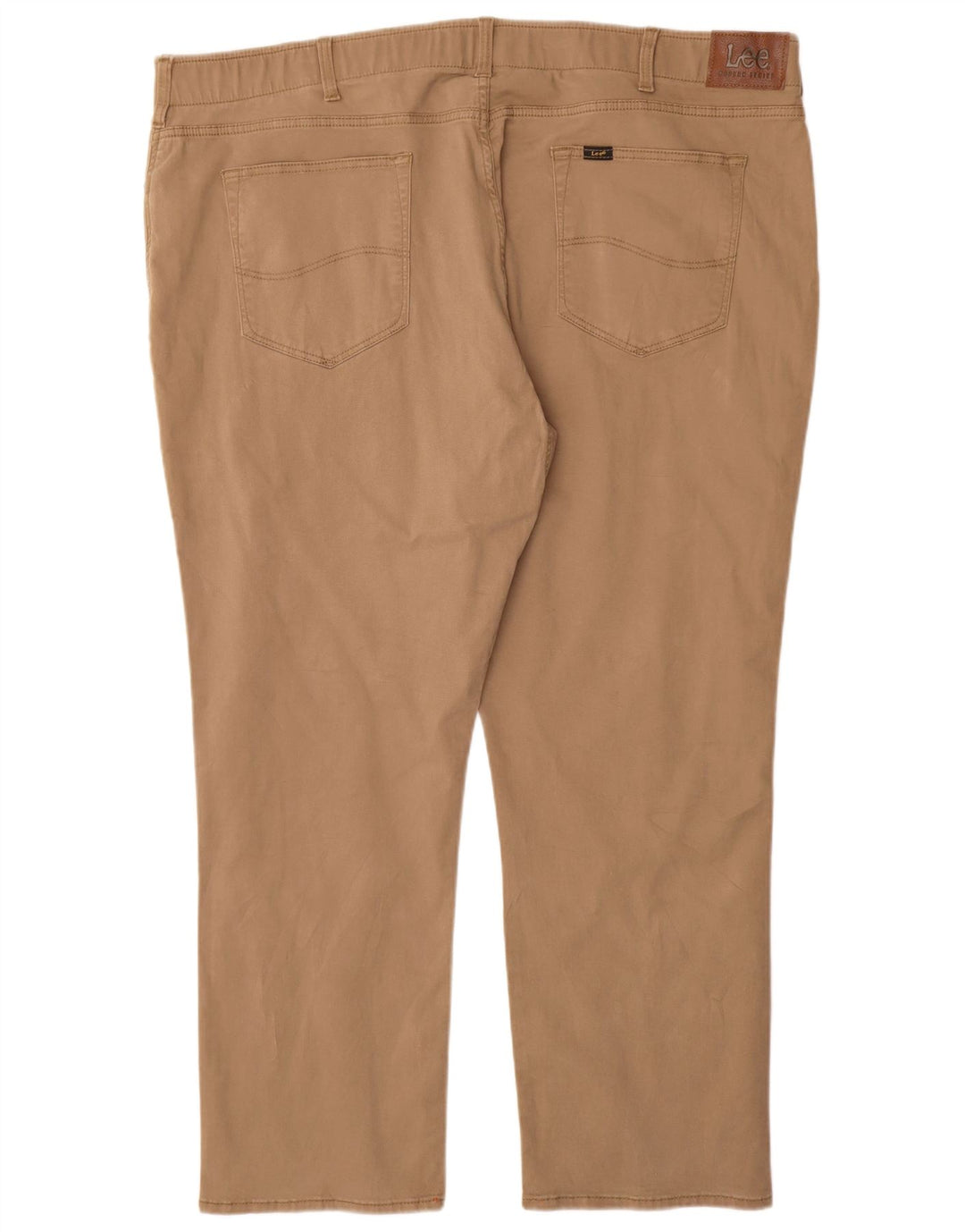 Pantaloni casual conici drepti LEE Extreme Motion pentru bărbați W48 L30 bej