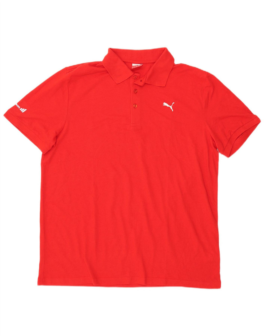 Tricou polo pentru bărbați PUMA 2XL bumbac roșu