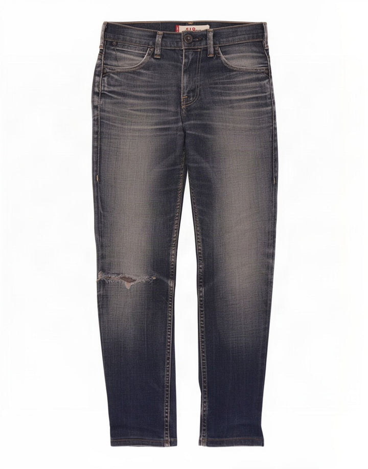 Blugi Levi's 519 Distressed Slim W28 L28 Albastru