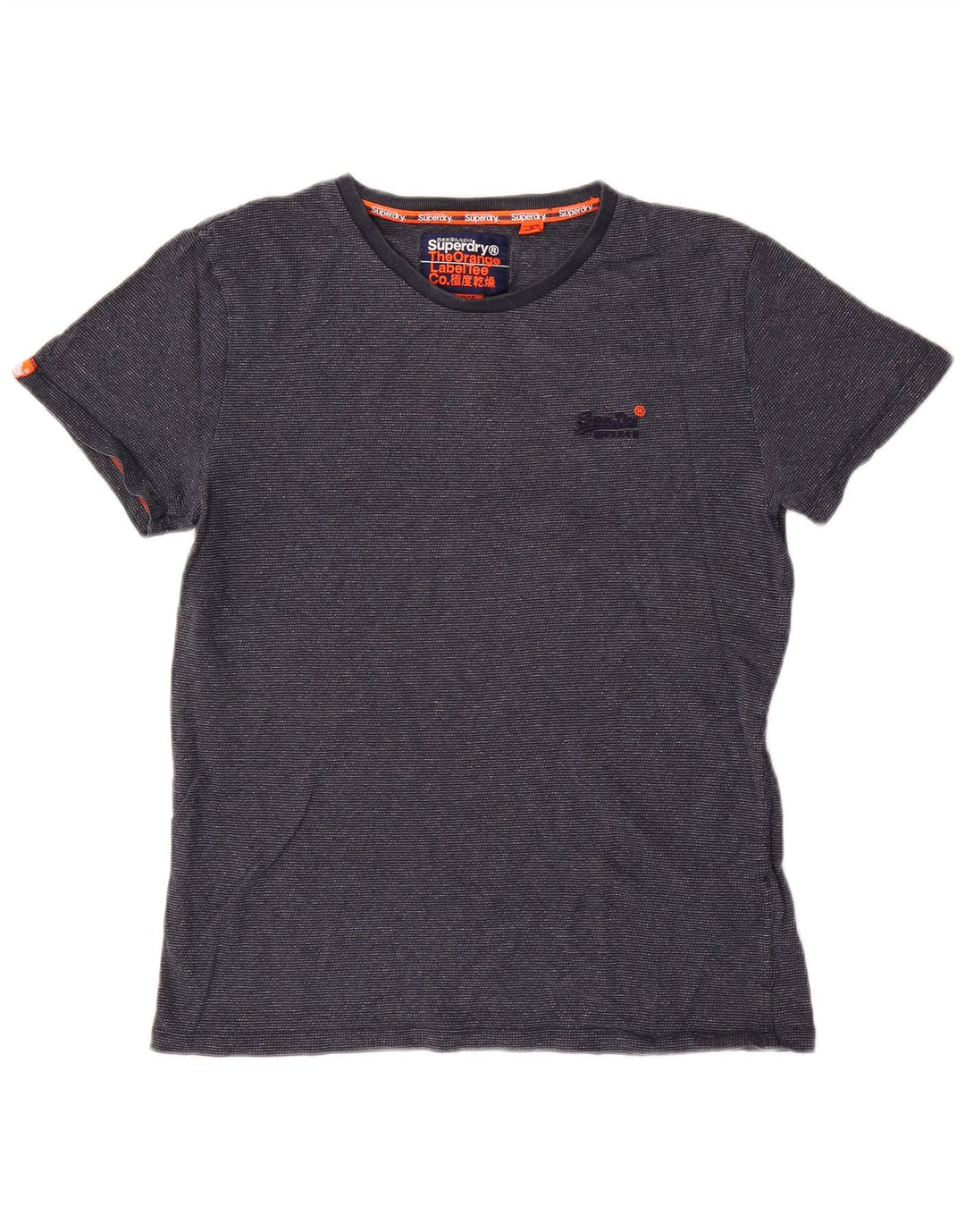 Tricou Superdry pentru bărbați Top mare din bumbac bleumarin