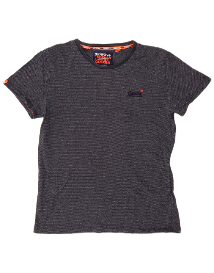 Tricou Superdry pentru bărbați Top mare din bumbac bleumarin