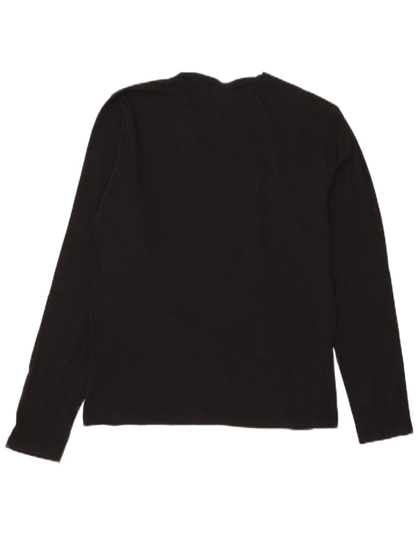 Top pentru femei Wrangler cu mânecă lungă UK 18 XL negru