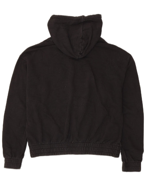 Pulover supradimensionat pentru femei PUMA UK 14, bumbac mediu negru