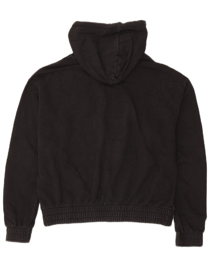 Pulover supradimensionat pentru femei PUMA UK 14, bumbac mediu negru