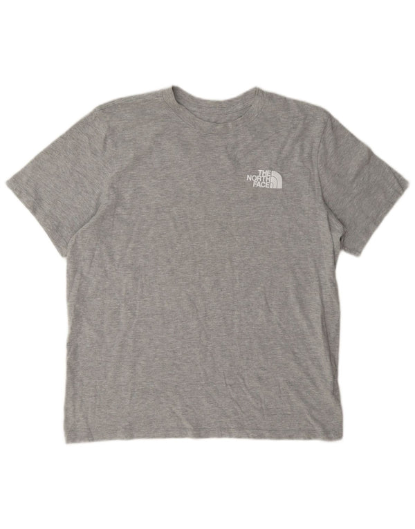 Tricou grafic The North Face pentru femei Top UK 16 Large Grey Bumbac