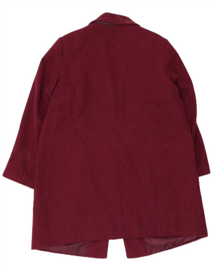 Palton pentru femei Marks & Spencer UK 20 2XL Bordeaux Poliester