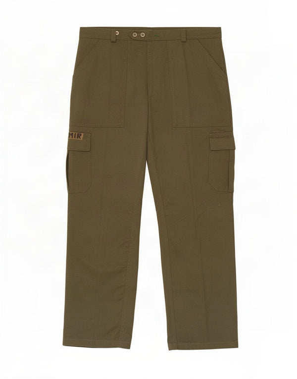 Pantaloni cargo vintage pentru bărbați, drepti, IT 50 Large W32 L32 Khaki