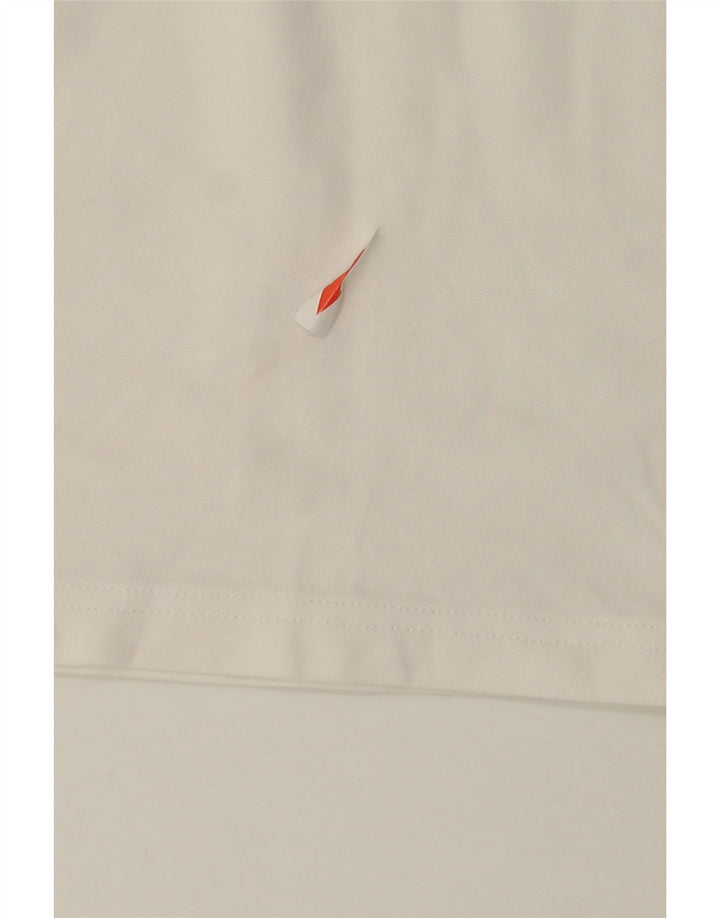 Cămașă polo Hugo Boss pentru bărbați, bumbac alb mediu