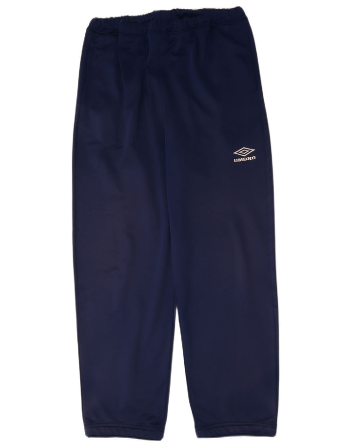 Pantaloni de trening Umbro pentru bărbați XL poliester bleumarin
