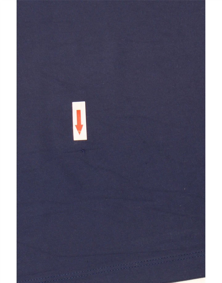Tricou pentru bărbați NIKE Dri Fit Top Mediu Bleumarin Poliester