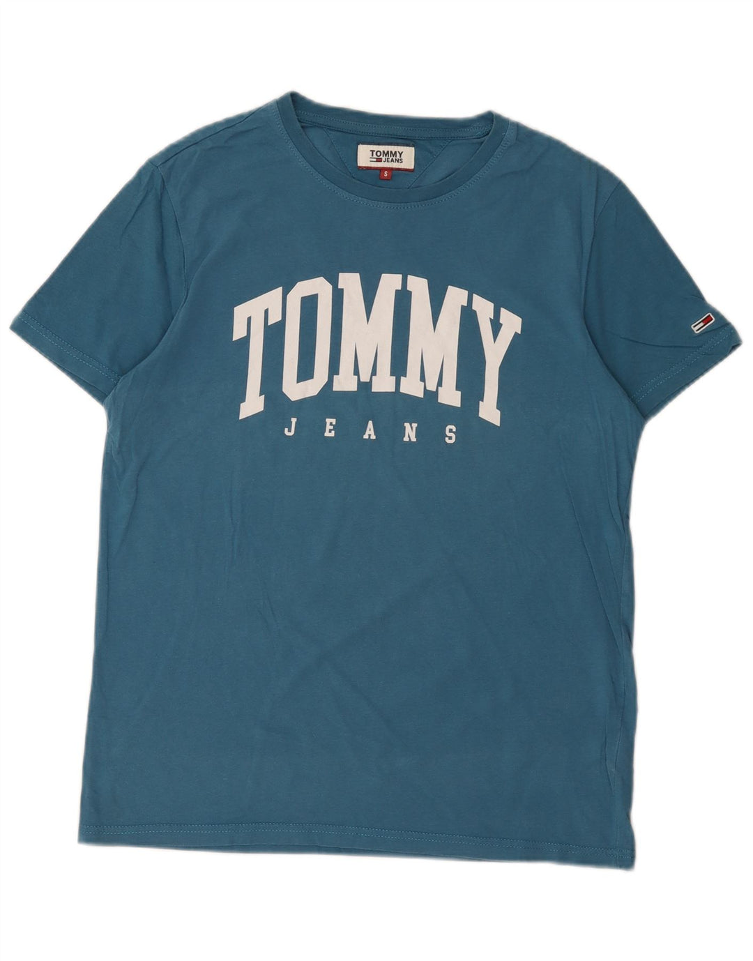 Tricou grafic Tommy Hilfiger pentru bărbați Top mic, albastru, bumbac