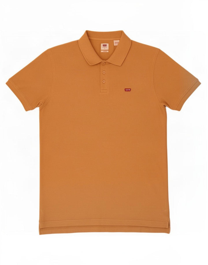 Tricou polo pentru bărbați Levi's, cu ajustare standard, mare, bej