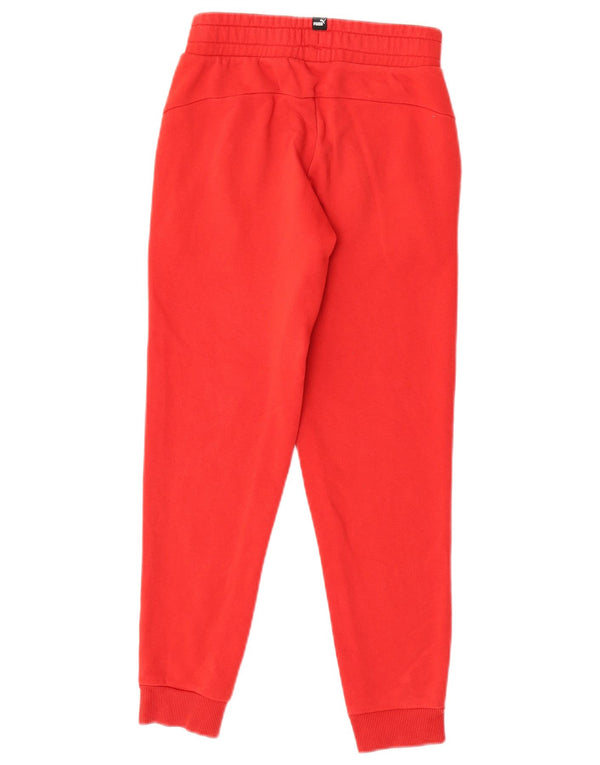 Puma Fete Trening Pantaloni Joggeri 9-10 Ani Roșu Bumbac