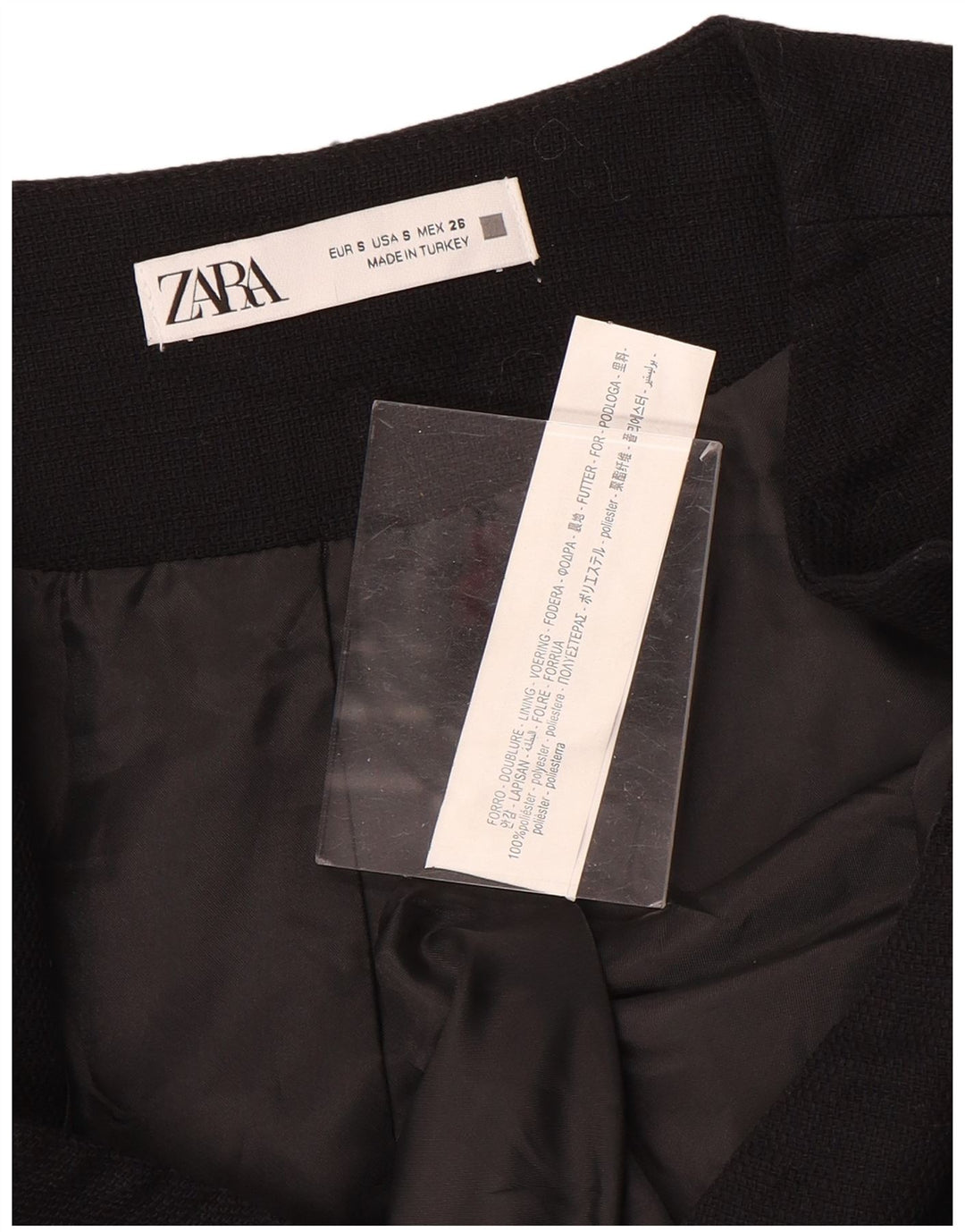 Vestă pentru femei Zara UK 10 Small Black