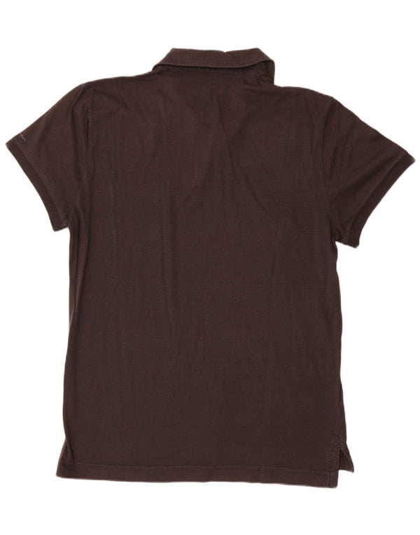 Cămașă polo Calvin Klein Jeans pentru bărbați, XL, maro, cu dungi