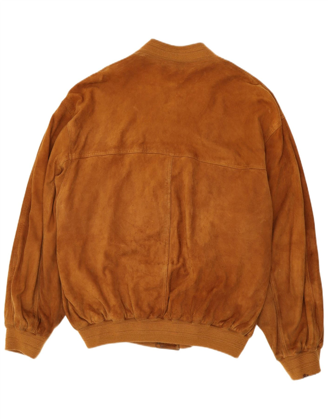 Geaca Bomber din piele intoarsa pentru barbati Maxi Milian IT 58 4XL maro