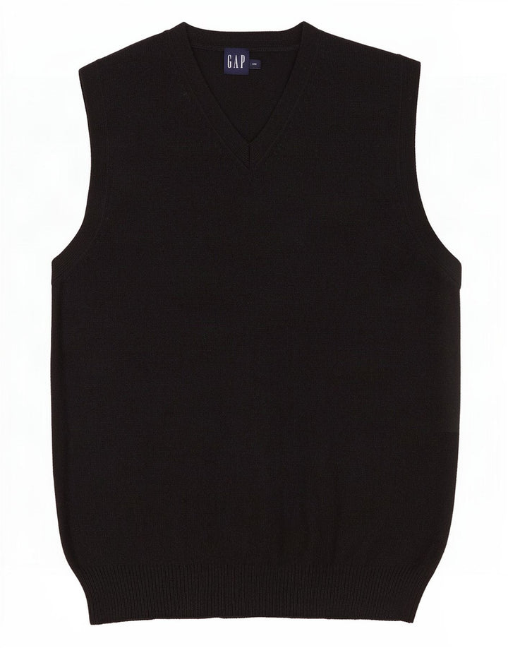 Gap Mens Vest Tank Top Medium Negru