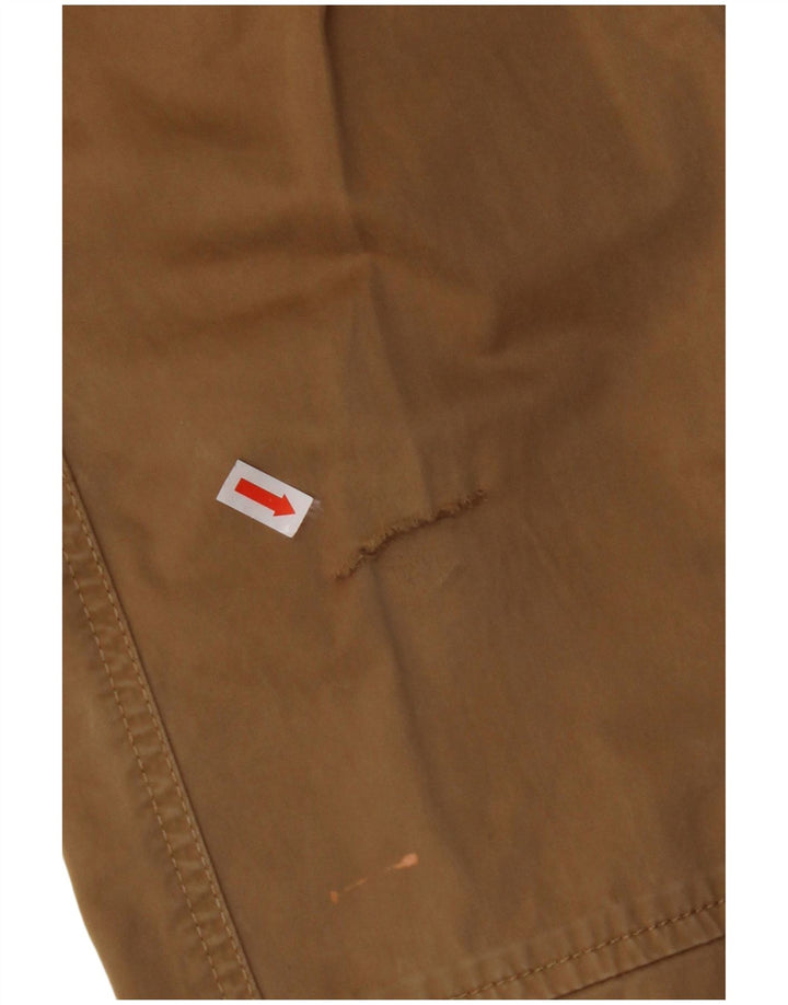SUPERDRY Pantaloni drepti cargo pentru bărbați W32 L32 bumbac bej