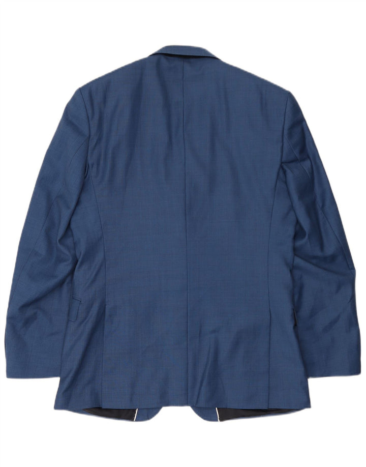 Blazer pentru bărbați Ben Sherman, cu 2 nasturi, UK 42 XL Lână albastră