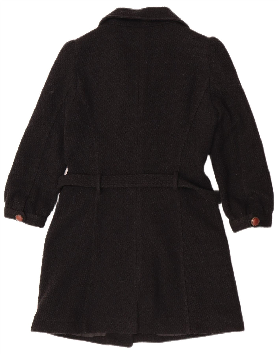 Pardesiu pentru femei Zara UK 12 Medium Negru Acrilic