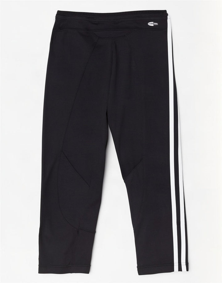 Leggings Adidas Climacool Capri pentru femei UK 10 Poliamidă neagră mică