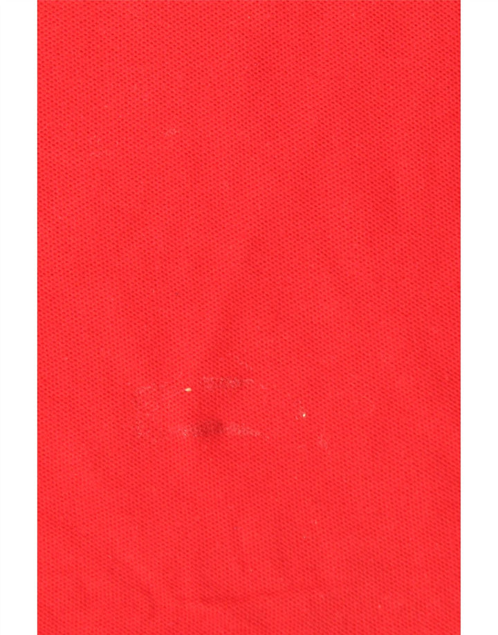 Tricou polo NIKE pentru bărbați, bumbac roșu mediu