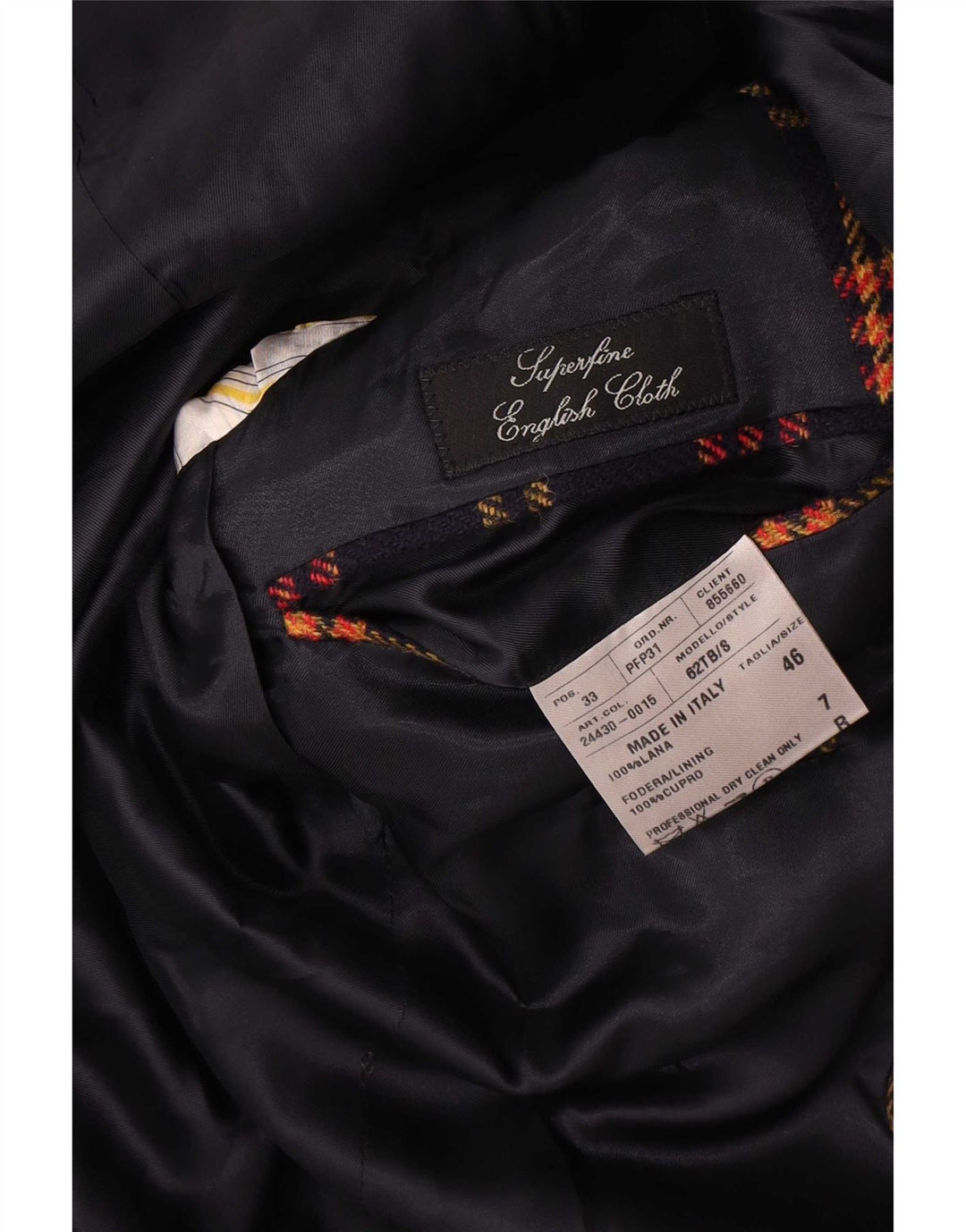 Blazer Sutor Mantellassi pentru bărbați, cu 3 nasturi, IT 46 Mic, bleumarin, caroserie