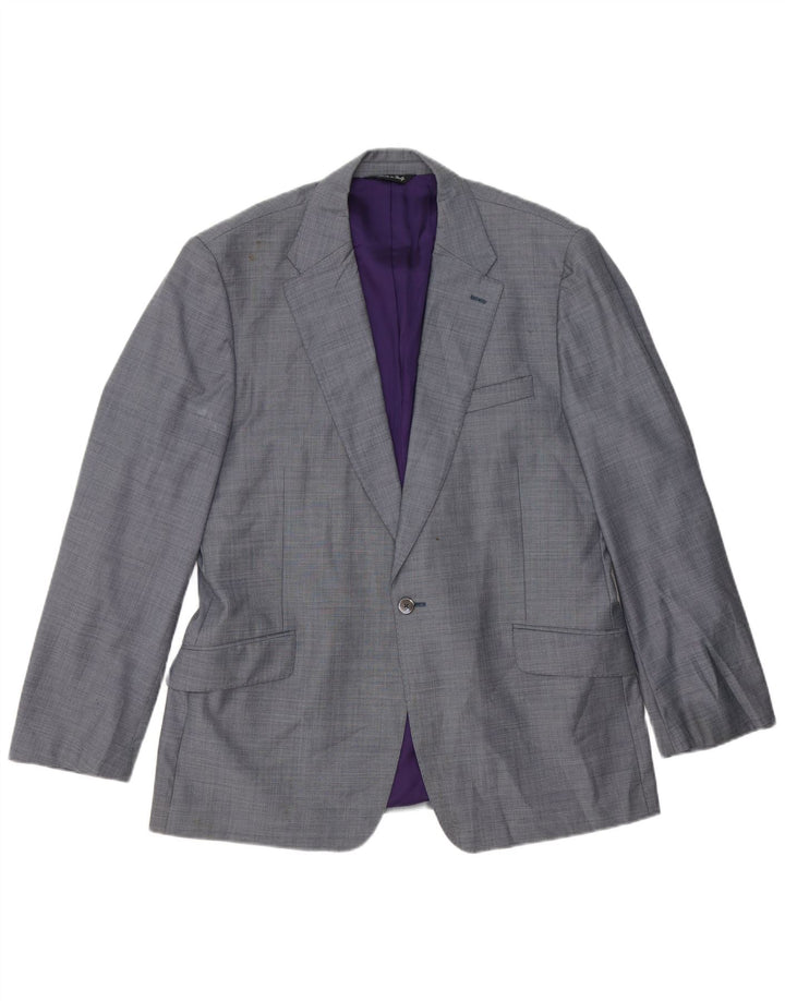 Sacou Paul Smith pentru bărbați cu 1 buton, UK 38, gri mediu