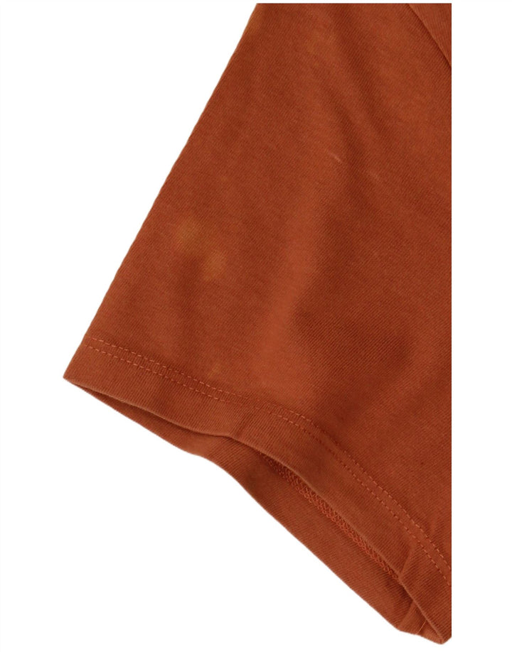Tricou pentru bărbați Levi's Top mic din bumbac portocaliu
