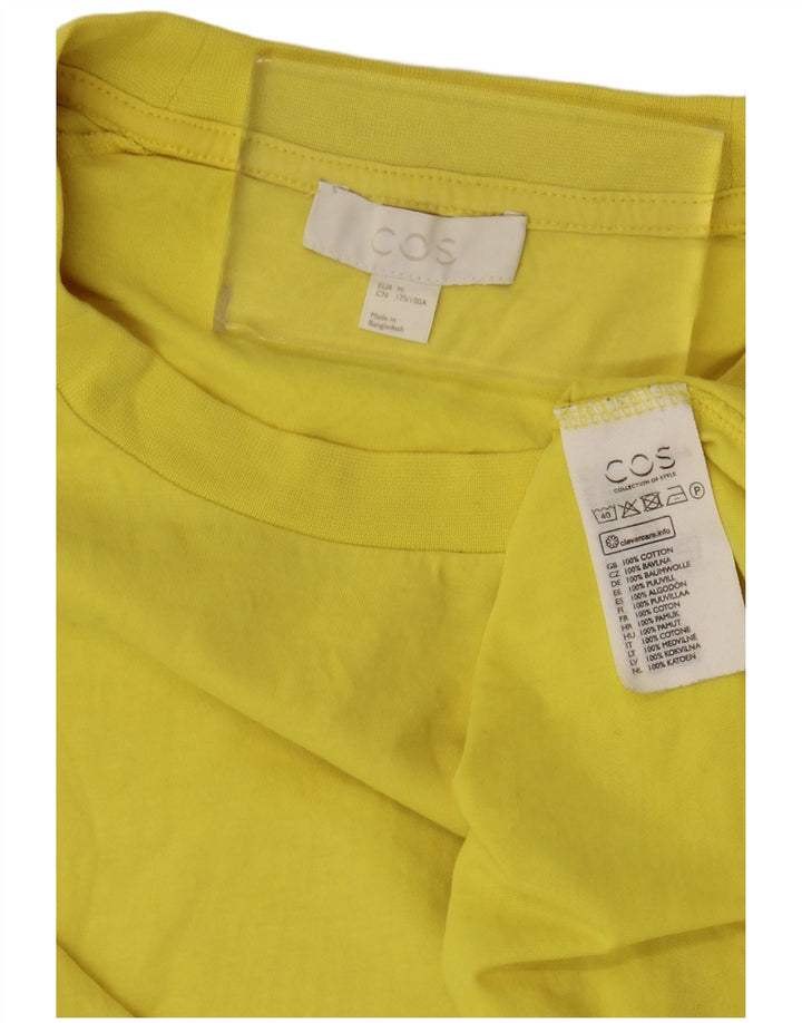 Tricou pentru bărbați Cos Top Medium Galben Bumbac