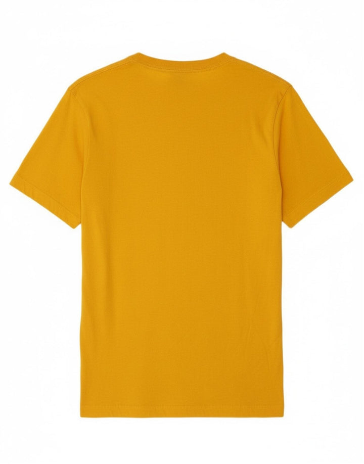 JORDAN Mens T-Shirt Top Small Yellow Cotton