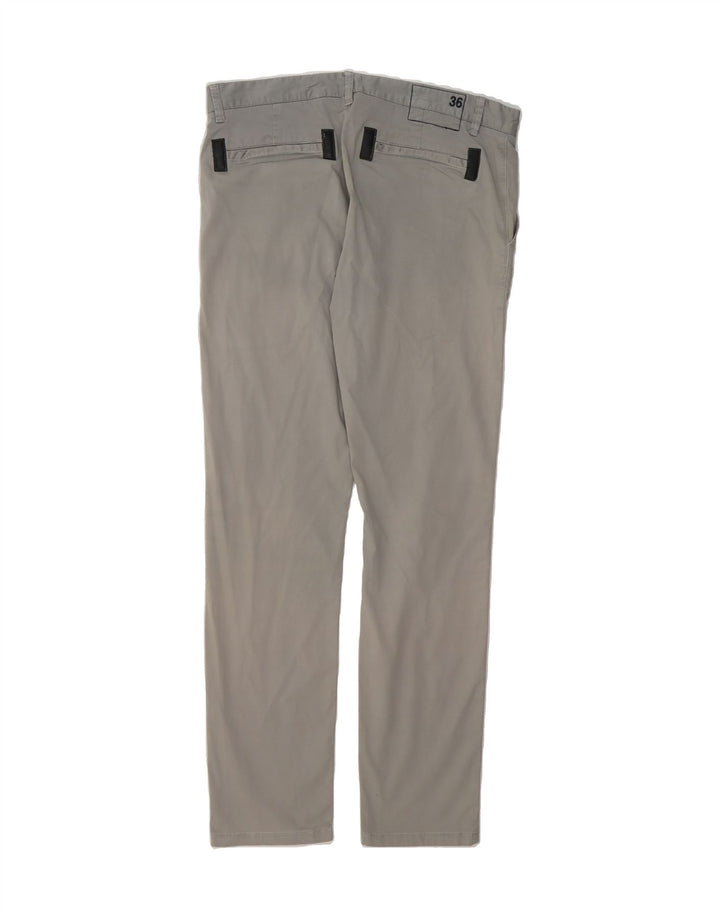SUN68 Mens Slim Chino Trousers W36 L33 Grey Cotton Vintage Sun68 and Second-Hand Sun68 from Messina Hembry 