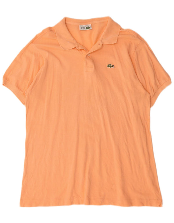 Tricou polo Lacoste pentru bărbați mărimea 6 XL bumbac portocaliu