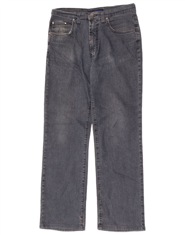 Blugi drepti pentru femei Trussardi W30 L29 Bumbac albastru