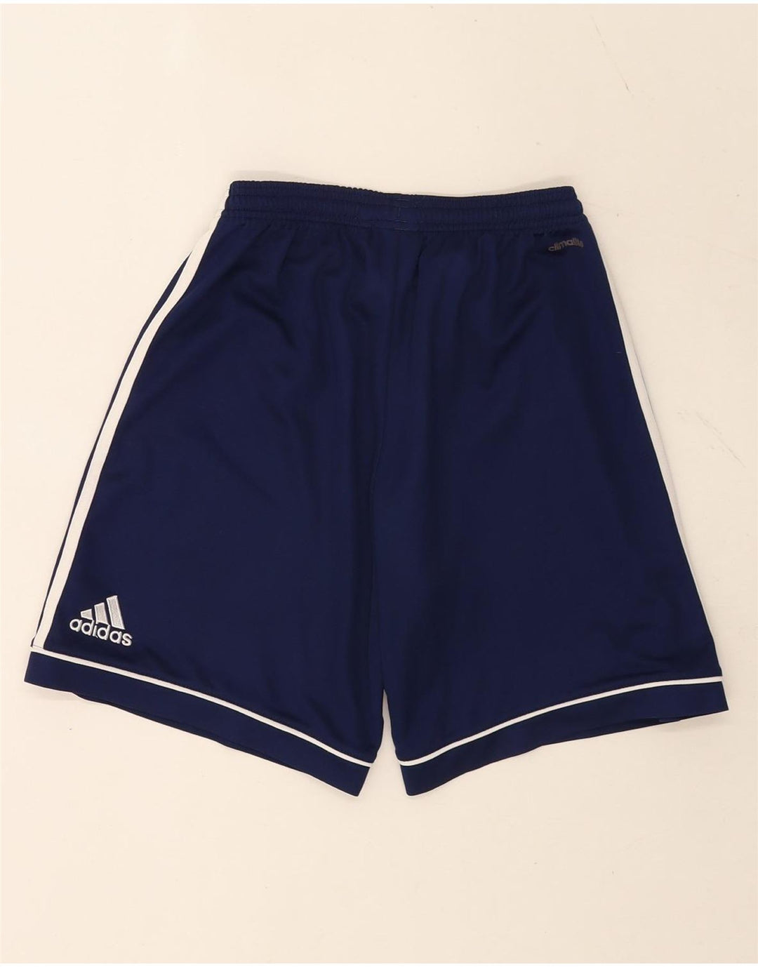 Pantaloni scurți sport pentru bărbați Adidas Climalite, poliester, albastru mic