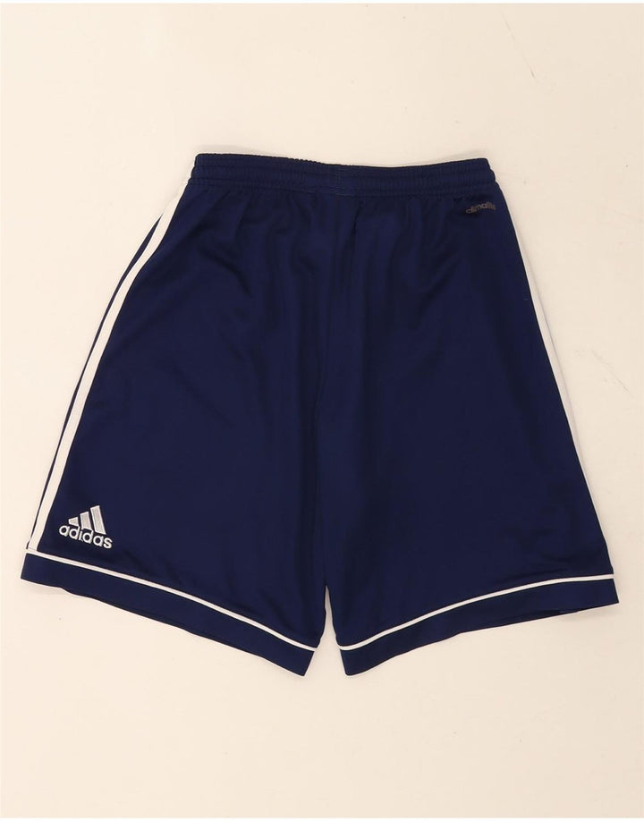 Pantaloni scurți sport pentru bărbați Adidas Climalite, poliester, albastru mic
