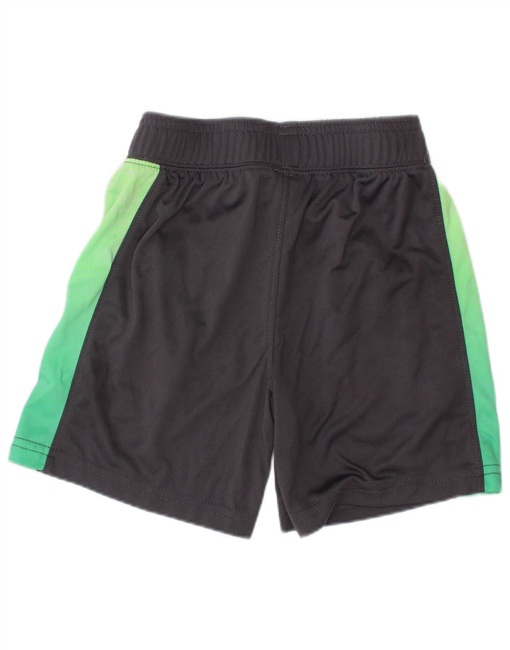 Pantaloni scurți sport Under Armour pentru băieți 7-8 ani, gri, color block