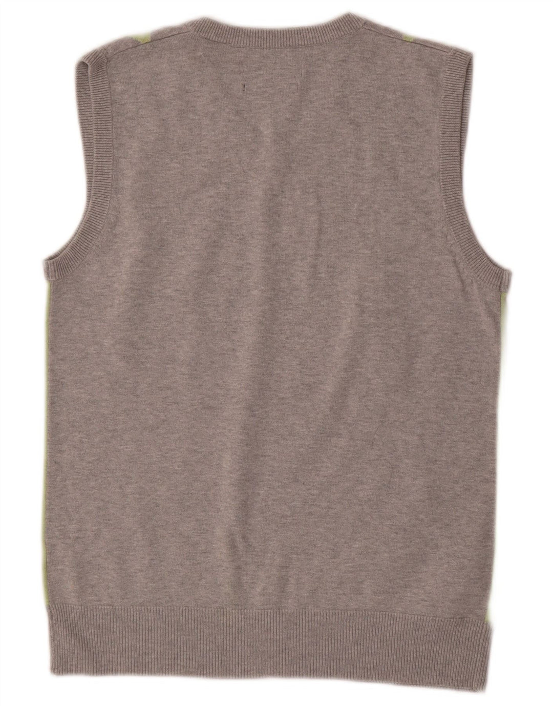 Ben Sherman Vest pentru bărbați Tank Top Mic Gri Argyle/Diamond Bumbac