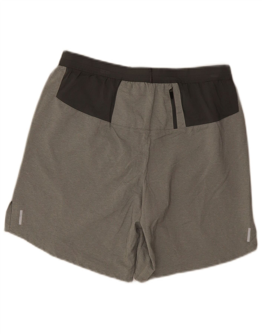 Pantaloni scurți sport Nike Dri Fit pentru femei UK 10 Small Gri Poliester