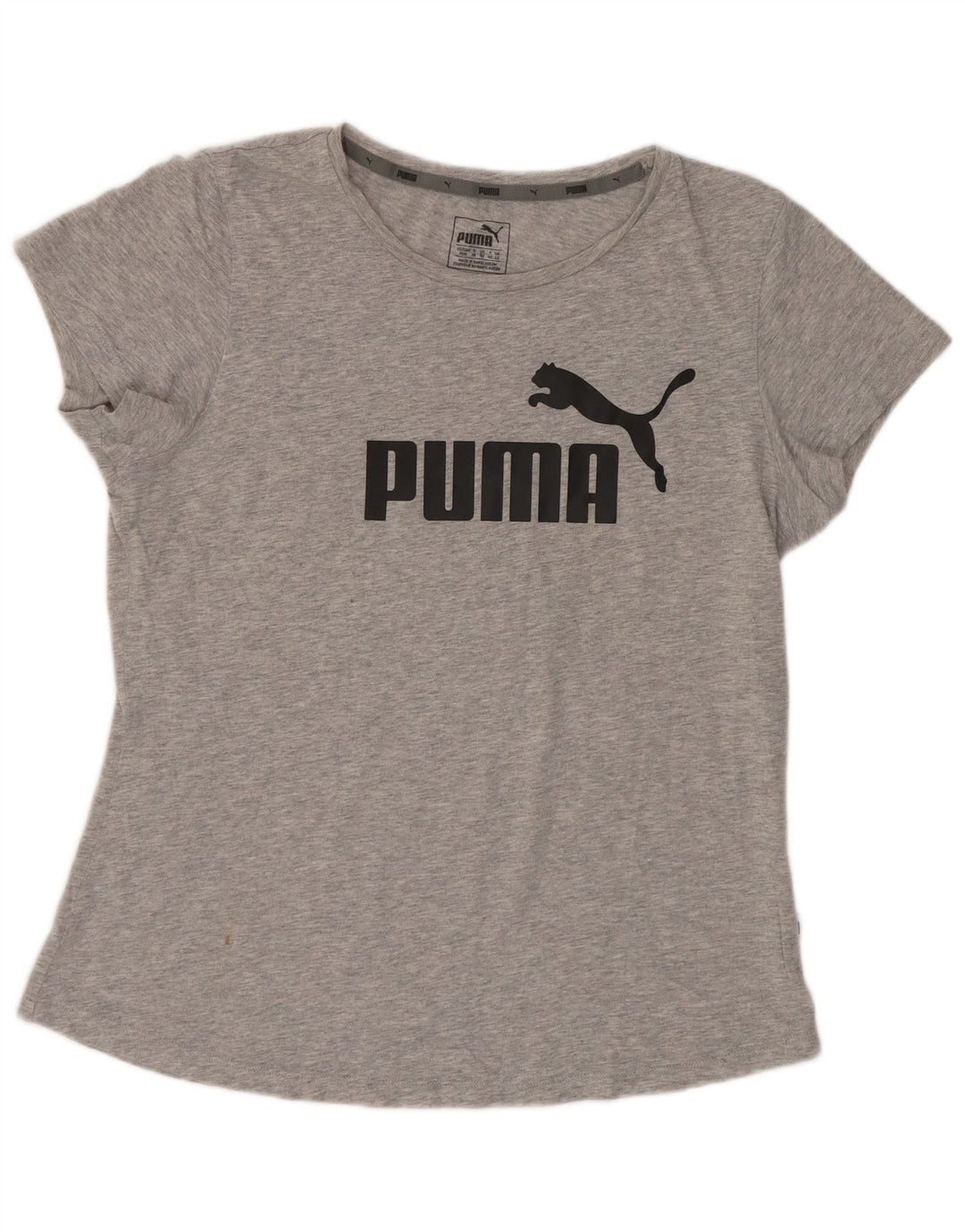 Tricou cu grafic Puma pentru femei Top UK 12 Medium Gri