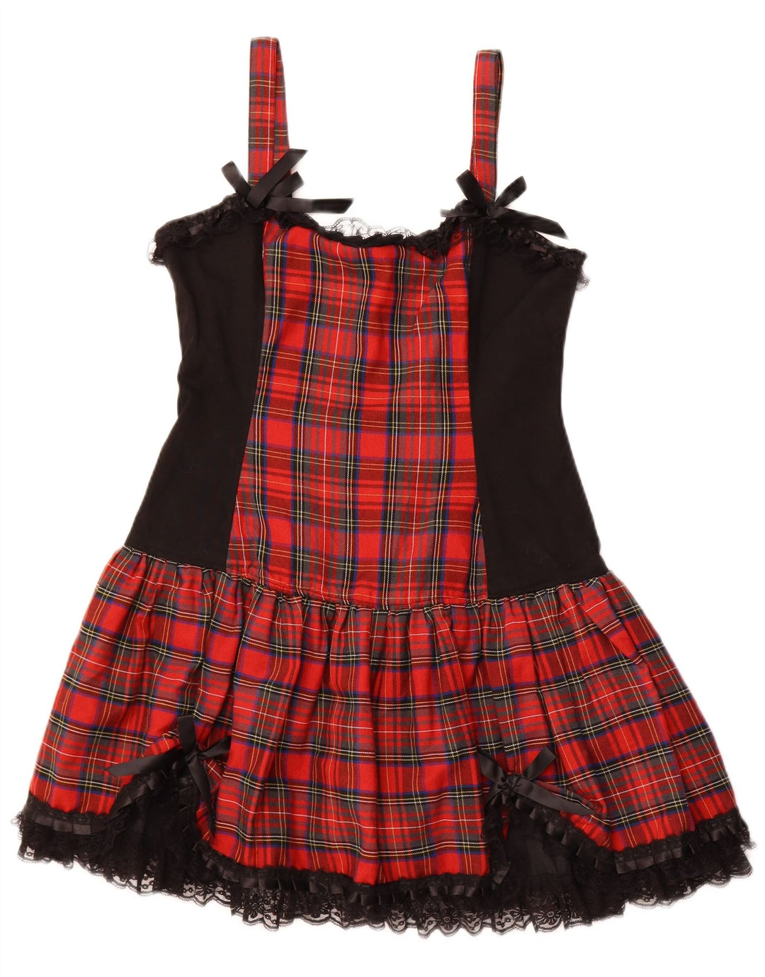 VINTAGE Rochie A-Line fără mâneci pentru femei UK 16, mare, roșu, din bumbac