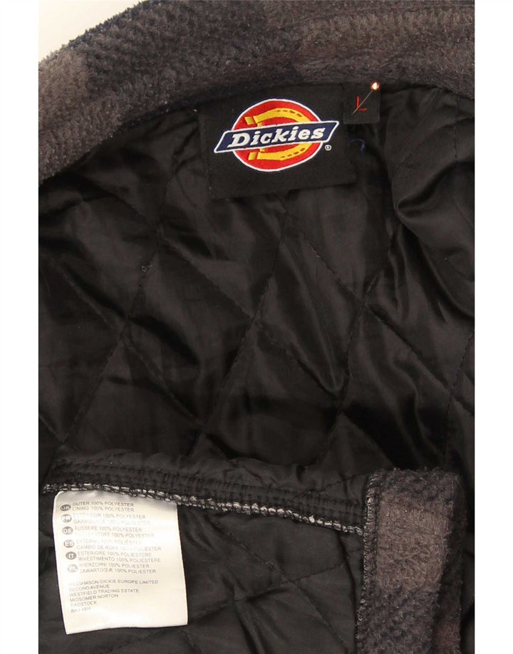 Cămașă din flanel pentru bărbați Dickies Lumberjack Poliester cu carouri mari bleumarin